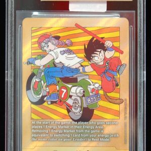 2025 Energy Marker Gold #E-70 Fusion World BGS 10 Dragon Ball Card Front