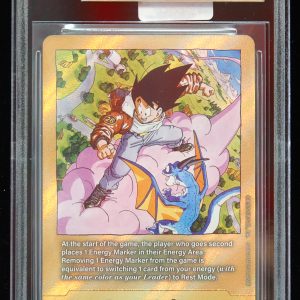 2025 Energy Marker Gold #E-80 Fusion World BGS 10 Dragon Ball Card Front