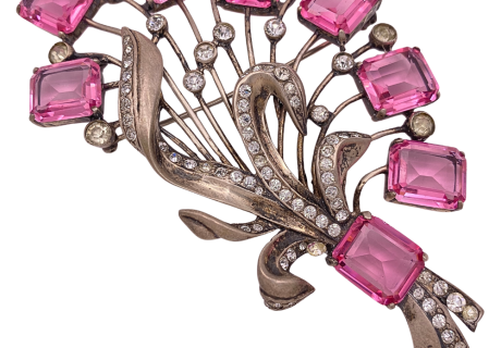HUGE Eisenberg Original Sterling Brooch
