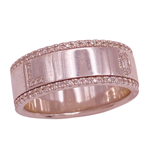 Love Diamond Spinning Band .70 ctw 14KWG