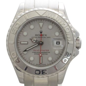 Pre-Owned Rolex 29MM Yachtmaster (Circa 2010) Stainless Steel And Platinum 169622