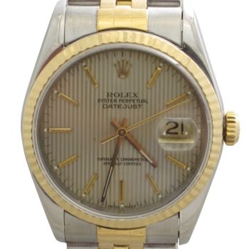 Pre-Owned Rolex 36MM Two Tone Datejust (1993) 16233