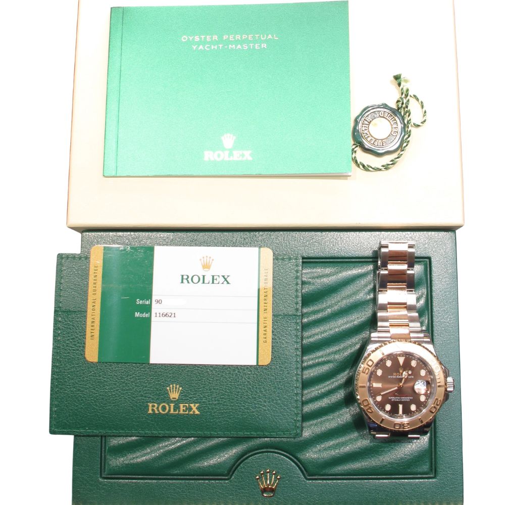 Buy Pre-Owned Rolex 40MM Yachtmaster (2019)Rose Gold And Stainless