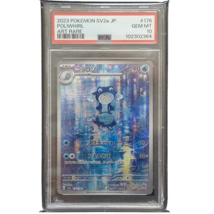Poliwhirl #176/165 SV2a Pokemon Card 151 PSA 10 Japanese Pokemon Card