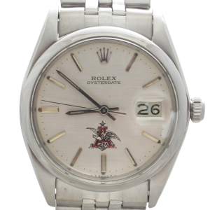 Pre-Owned Rolex 34MM Oyster Date Precision Anheuser-Busch(1969) Stainless Steel 6694