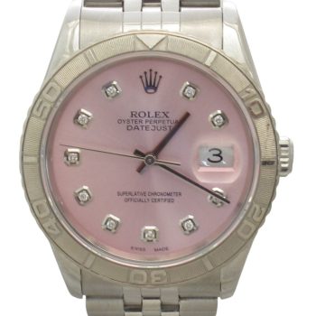 Pre-Owned Rolex 36MM Stainless Steel Datejust Thunderbird (2004) 16264