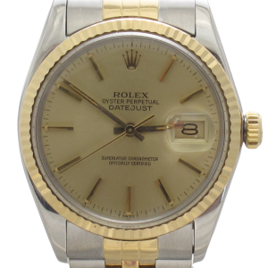 Pre-Owned Rolex 36MM Two Tone Datejust (1984) 16013