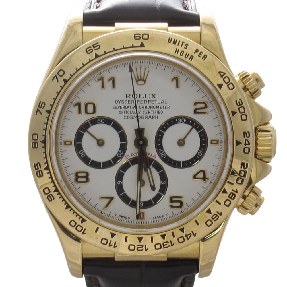 Buy Pre-Owned Rolex Daytona (Zenith) (1993) 18KT Yellow Gold 16518