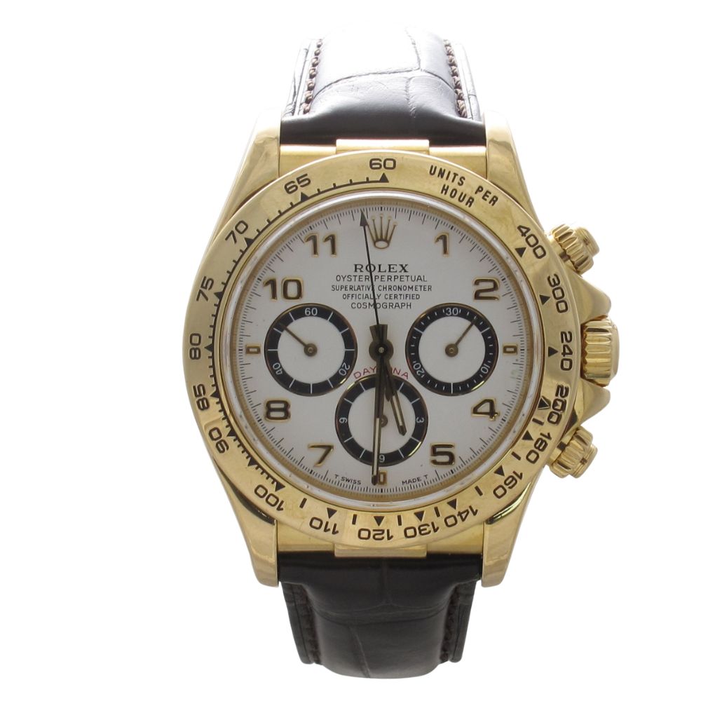 Buy Pre-Owned Rolex Daytona (Zenith) (1993) 18KT Yellow Gold 16518
