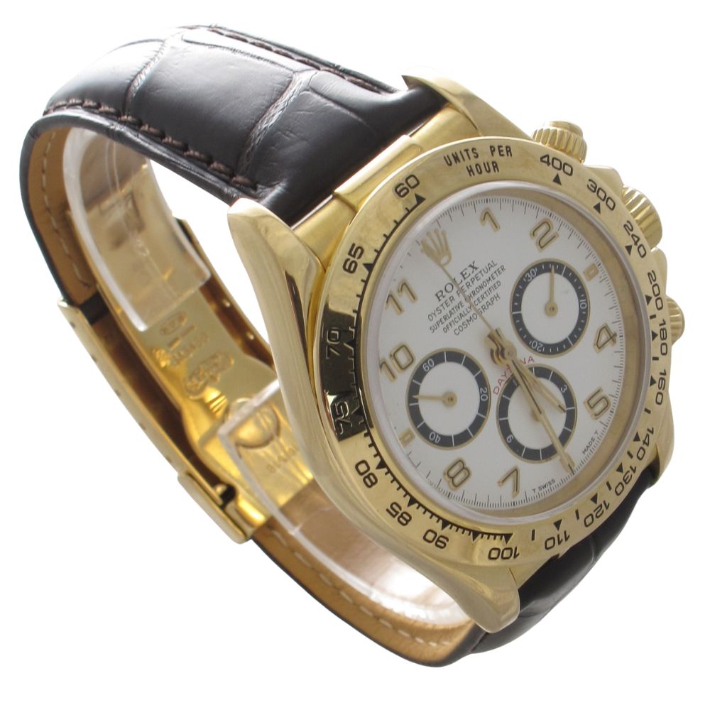 シ*ロ様 GOLD MASTER CLASS Buy Pre-Owned Rolex Daytona (Zenith) (1993) 18KT Yellow Gold 16518
