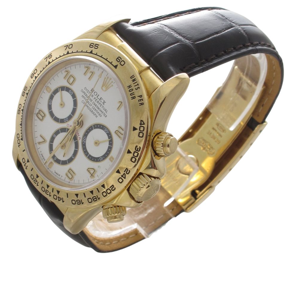 Buy Pre-Owned Rolex Daytona (Zenith) (1993) 18KT Yellow Gold 16518