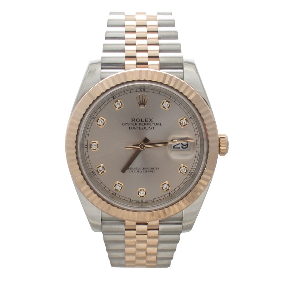 Buy 2024 Rolex Datejust 41MM Rose Gold And Steel Online | Arnold