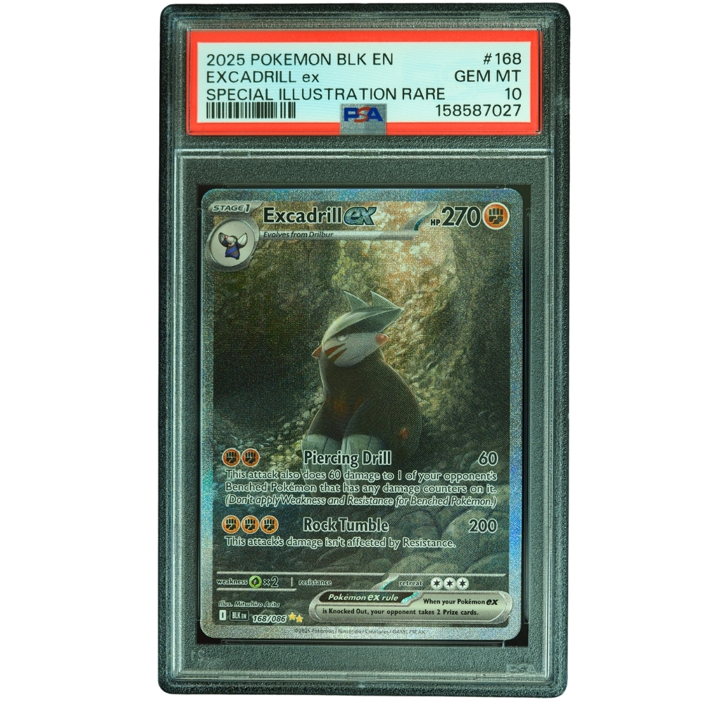 black bolt pokemon cards Booster Bundle 7th Sense Collectibles with larger booster packs containing more cards than standard Japanese booster packs Buy Excadrill ex #168/086 Black