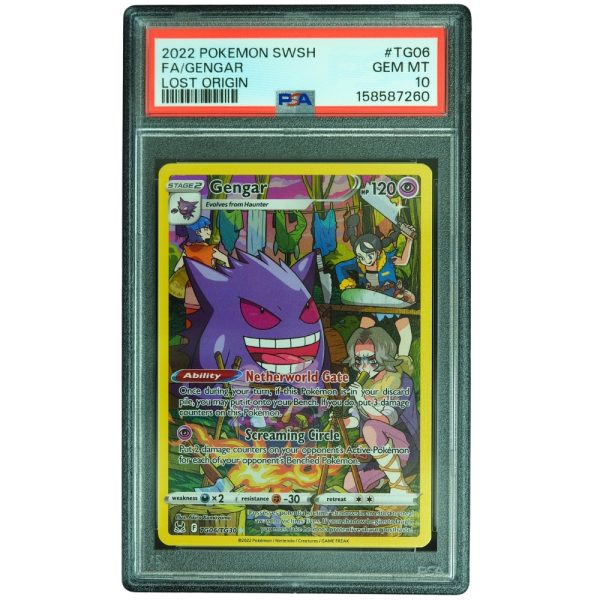 rare gengar pokemon card MEGA EX 2025 MEGA Dream EX Japanese Attack #230 PSA Authenticated 10 Unbroken Bonds Type Shiny Gengar Ex Holographic Pokmon