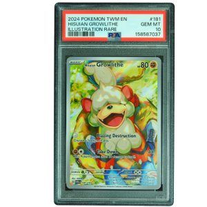 Buy Hisuian Growlithe #181/167 Twilight Masquerade Illustration