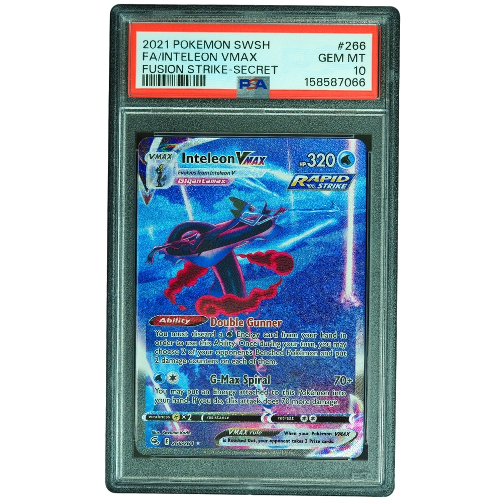 gigantamax inteleon pokemon card VMAX (Alternate Art Secret) Water Rarity Inteleon VMAX 50/192 |Vivid Imagination