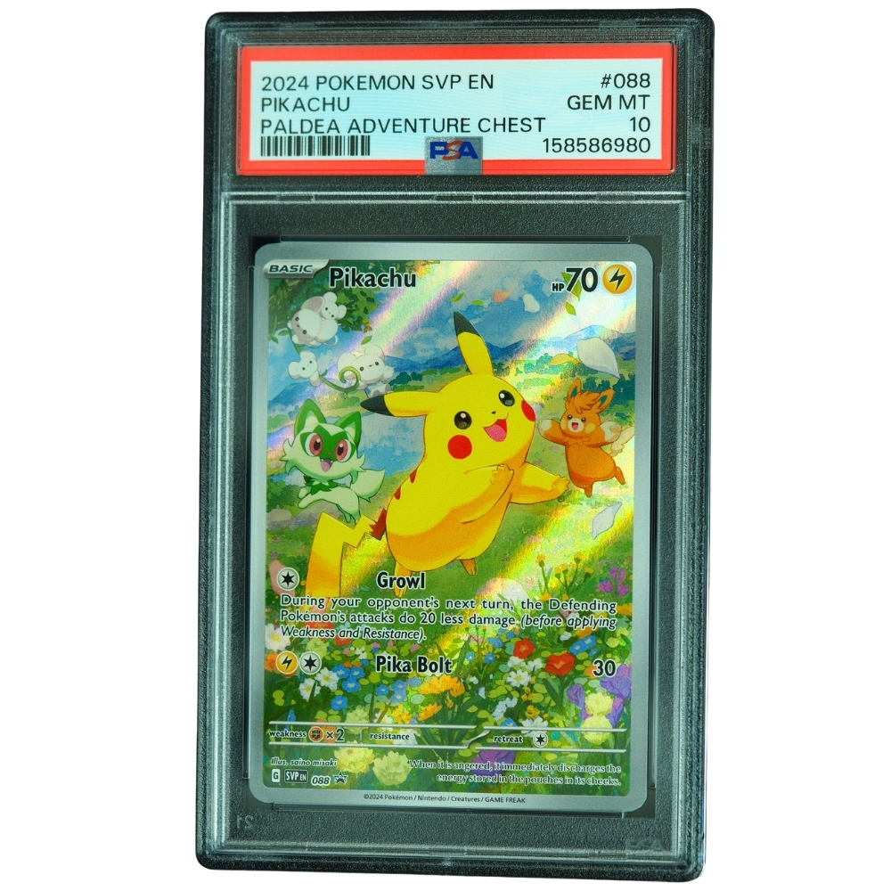 pokmon center pikachu promo card Pokemon TCG: Detective Return 098SV-P Violet promo in holo/mirrorfoil Pikachu 120/BW-P PROMO Tohoku Pokemon