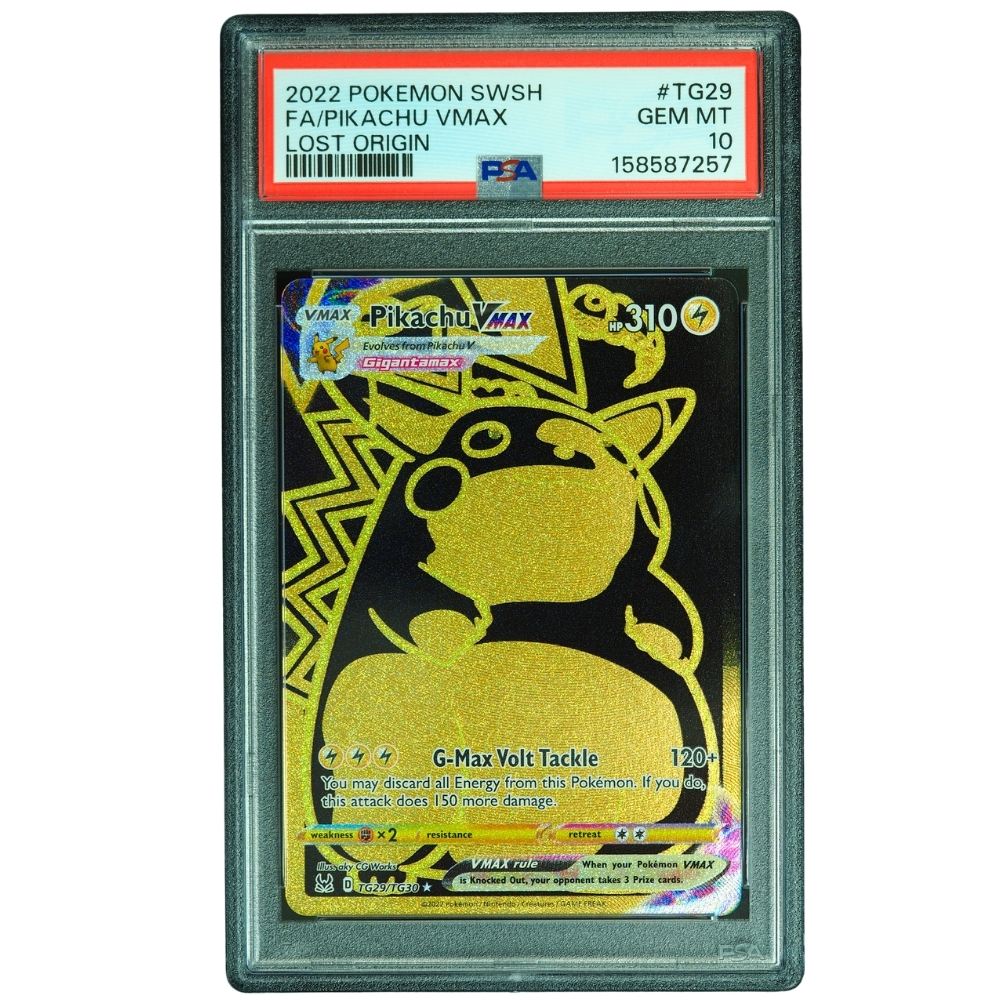 Buy Pikachu VMAX #TG29/TG30 Lost Origins Ultra Rare Holo PSA 10
