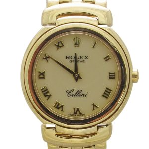 Pre-Owned Ladies 26MM Rolex Cellini (1990) 18kt Yellow Gold Model 6621