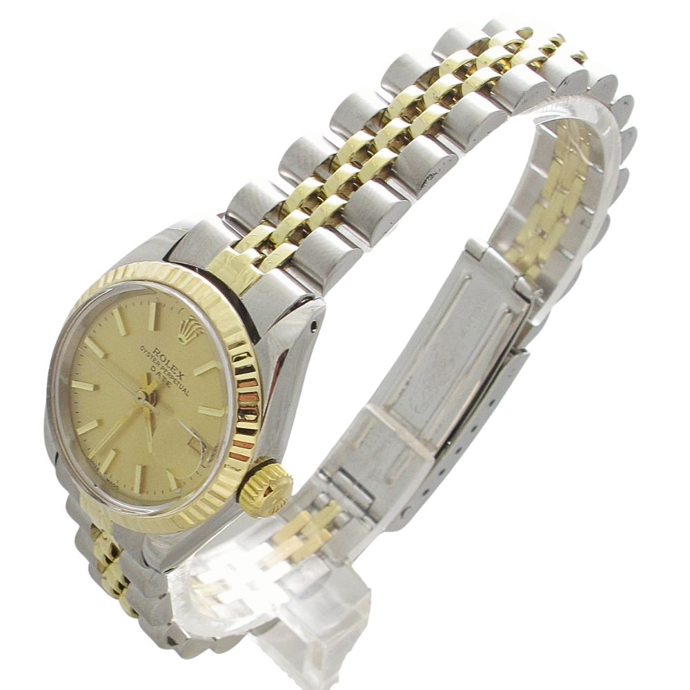 Pre-Owned Ladies Rolex Datejust 1981 Champagne Stick Dial | Arnold
