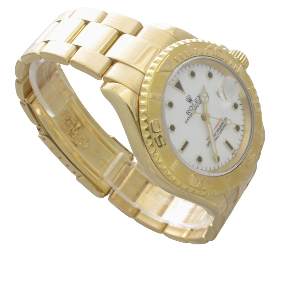 Pre-Owned Rolex Yachtmaster White Dial (1999) | Arnold Jewelers