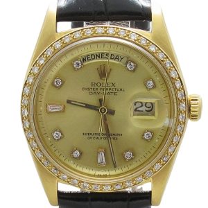 Pre-owned Vintage Rolex 36mm Day-Date Presidential (1970) 18k Yellow Gold 1803