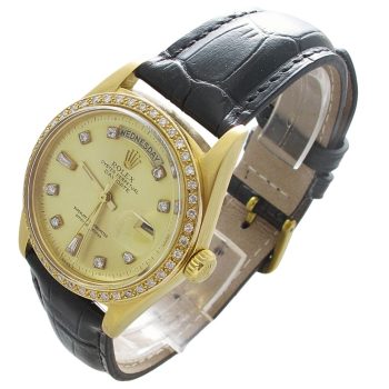 Pre-owned Vintage Rolex 36mm Day-Date Presidential (1970) 18k Yellow Gold 1803 left