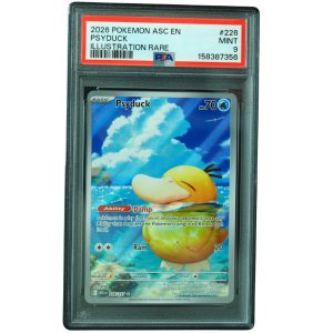 Psyduck #226_217 Ascended Heroes IR Holo PSA 9 Pokemon Card Front