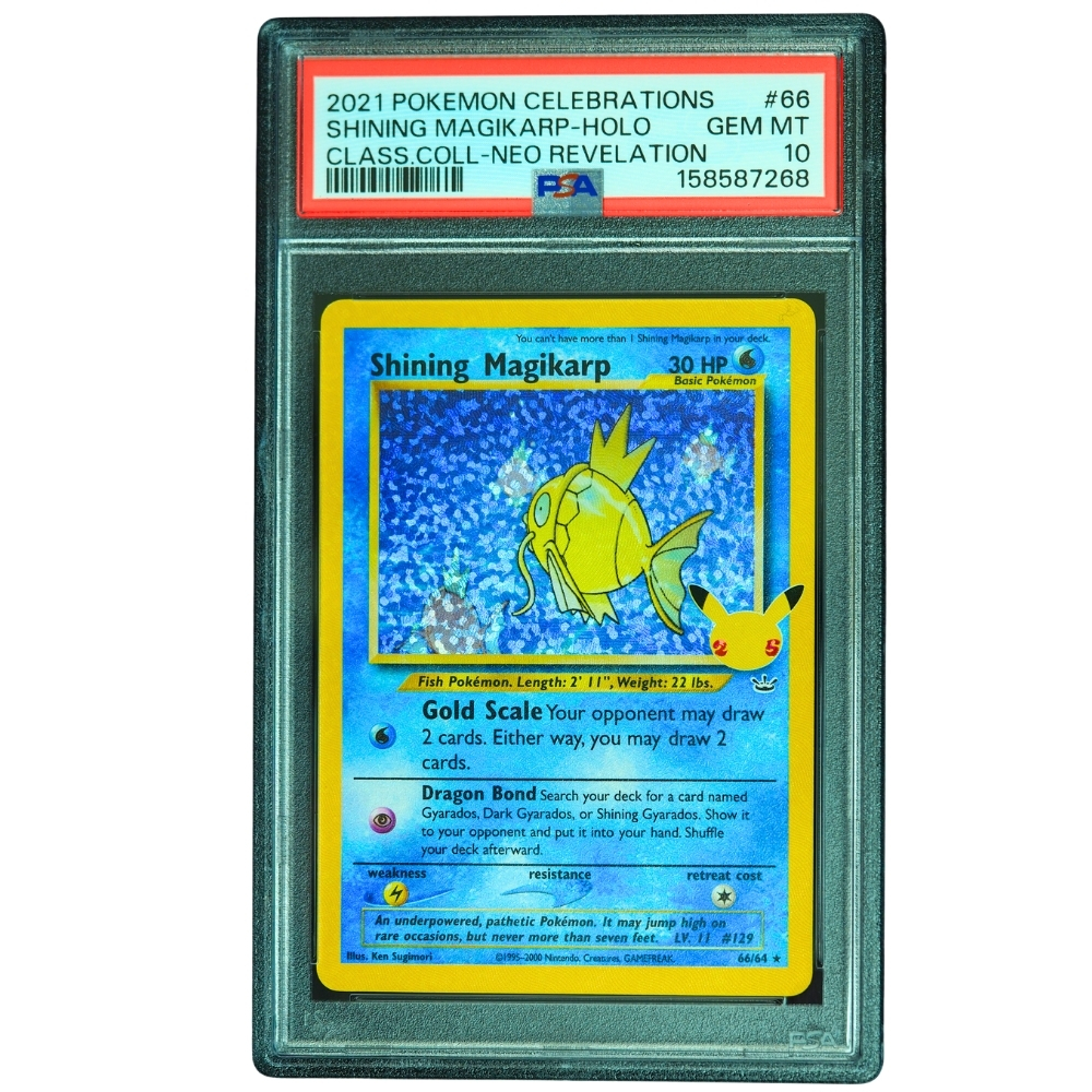 Shining Magikarp #66/64 Neo Revelation 25th Anniversary Classic Collection Holo PSA 10 Pokémon Card