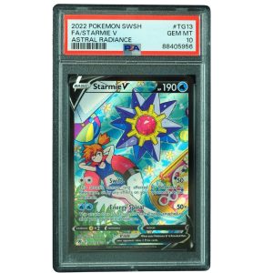 Starmie V #TG13_TG30 SWSH Astral Radiance Holo PSA 10 Pokemon Card Front