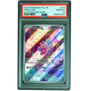 Tinkatink #216_193 Paldea Evolved IR Holo PSA 10 Pokemon Card Front