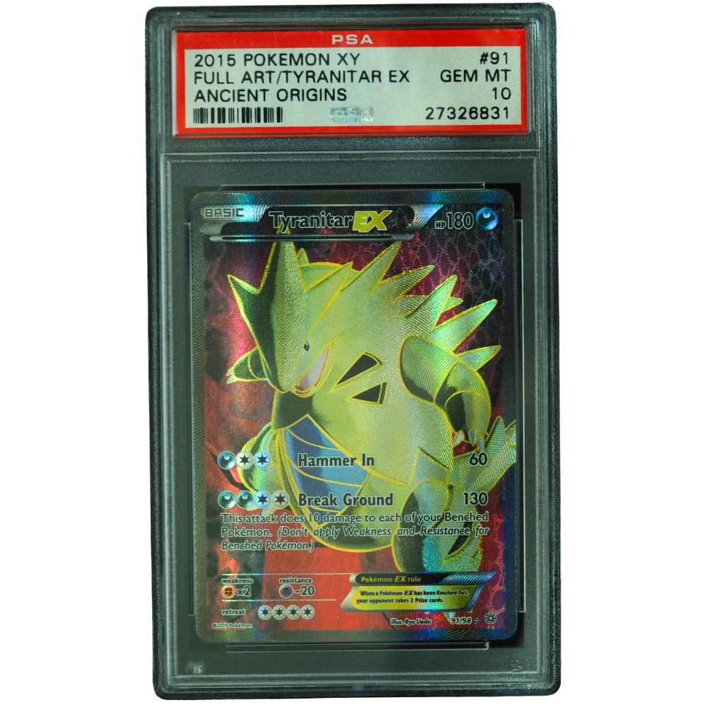 tyranitar ex pokemon card value Tyranitar EX - XY - Ancient Origins