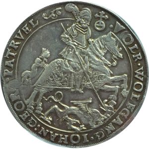 1623-HI Germany Mansfeld-Artern Taler D-6962B AU55 PCGS