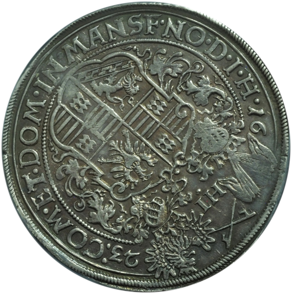 Buy 1623-HI Germany Mansfeld-Artern Taler D-6962B AU55 PCGS Online