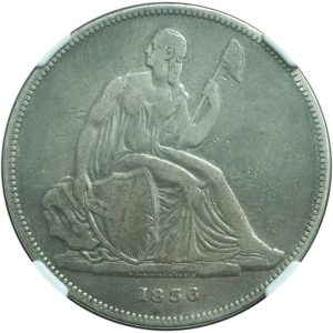 1836 Silver Gobrecht Dollar Proof VF NGC
