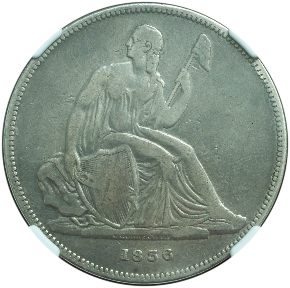 1836 Silver Gobrecht Dollar Proof VF NGC – Ultra Rare Early U.S. Dollar