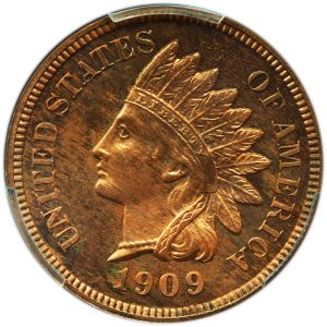 1909 Indian Head Cent PR64RB PCGS