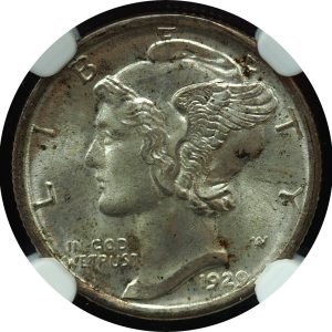 1929-D Mercury Dime MS66 NGC