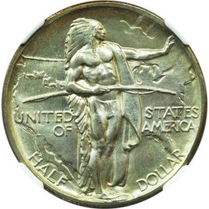 1938 Oregon Trail Commemorative Half Dollar MS67+ NGC & CAC