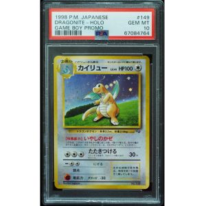1998 Japanese Dragonite #149 Game Boy Promo – PSA 10 Gem Mint