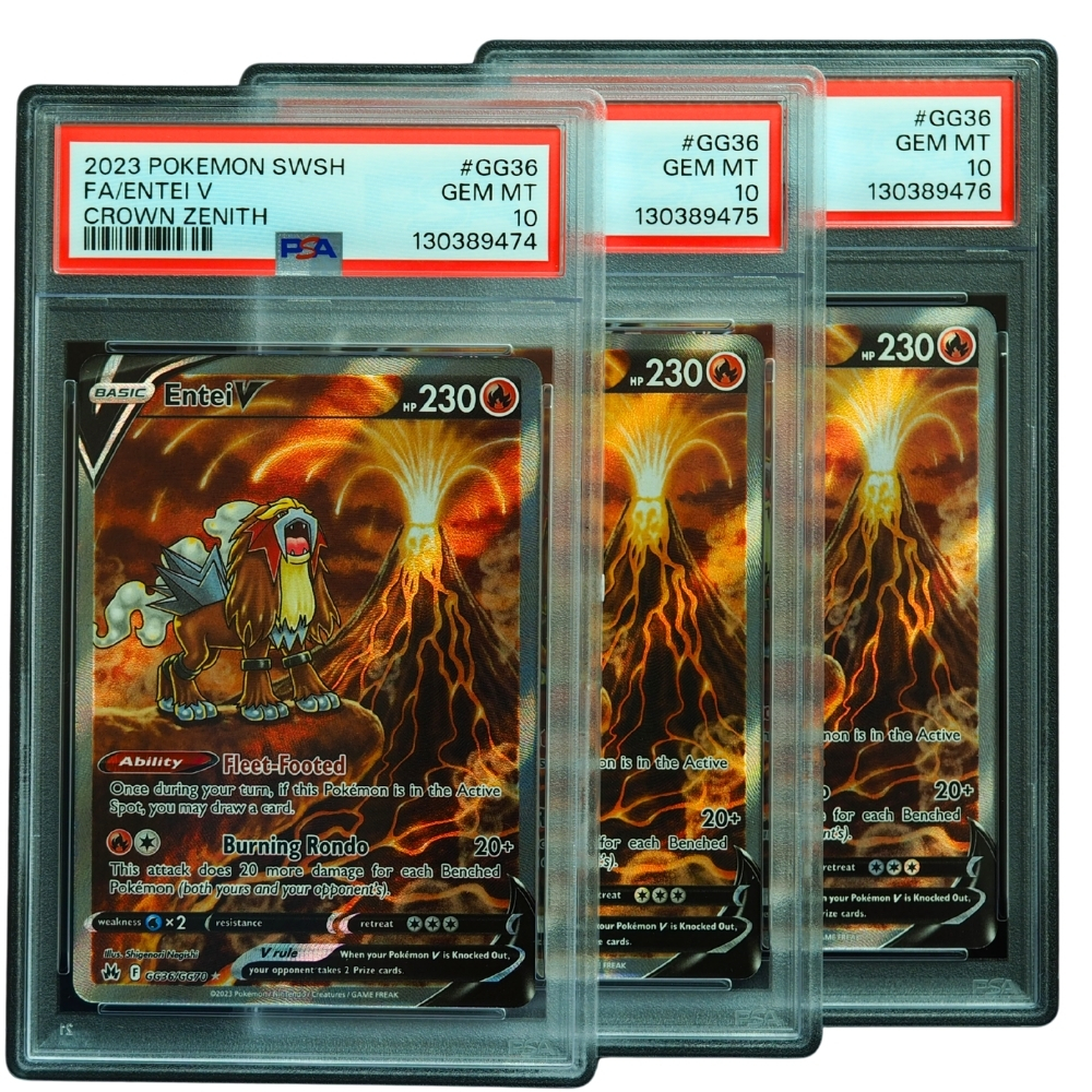 Buy Entei V #GG36/GG70 Crown Zenith: Galarian Gallery Ultra Rare