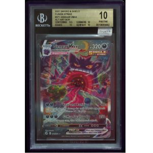 Gengar VMAX #271 – Fusion Strike – BGS 10 Pristine
