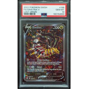 Giratina V #186 – Lost Origin – PSA 10 Gem Mint