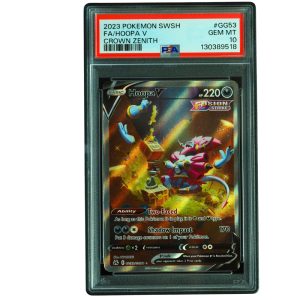 Hoopa V #GG53_GG70 Crown Zenith Ultra Rare PSA 10 Pokemon Card Front
