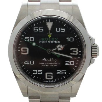 Like New Unpolished Rolex 40MM Air King (2024) Stainless Steel#126900