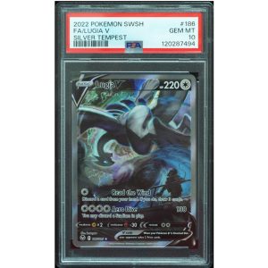 Lugia V #186 – Silver Tempest – PSA 10 Gem Mint