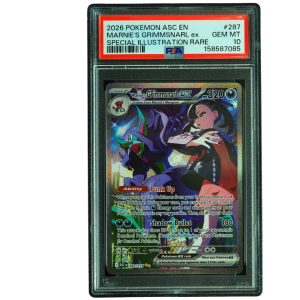Marnie's Grimmsnarl ex #287_217 Ascended Heroes Special Illustration Rare PSA 10 Pokemon Card Front