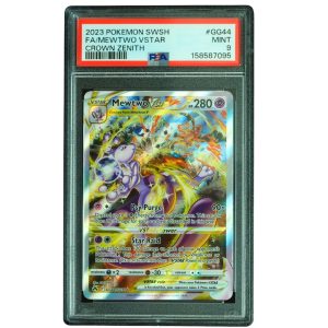 Mewtwo VSTAR #GG44_GG70 Crown Zenith Ultra Rare PSA 9 Pokemon Card Front