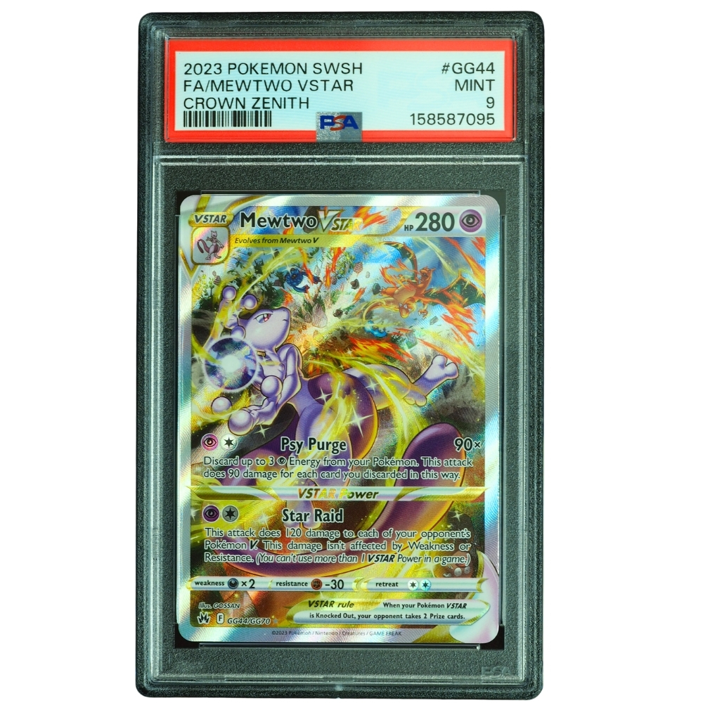 ミュウツーVSTAR PSA9 Crown Zenith (Vスター英語版) ミュウツーVSTAR PSA9 Crown Zenith (Vスター英語版) Buy Mewtwo VSTAR