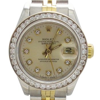 Pre-Owned Ladies Rolex 26MM Datejust (1988) Two Tone Model 69173